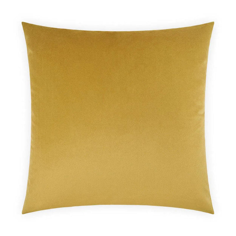 Belvedere Curry Gold Throw Pillow With Insert Throw Pillows LOOMLAN By D.V. Kap