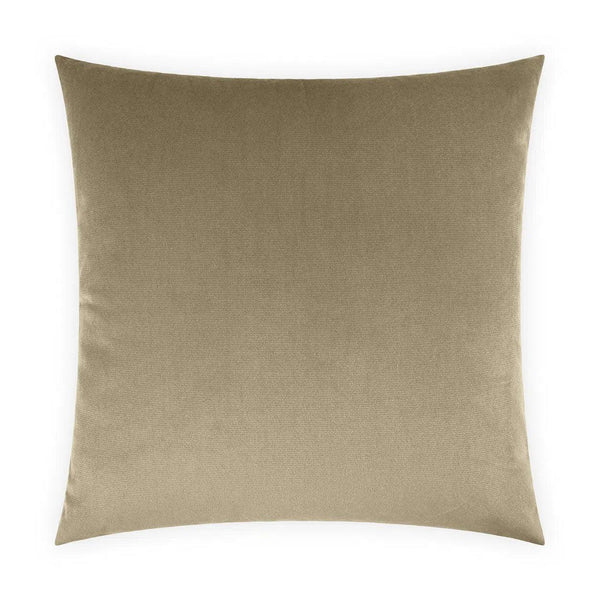 Belvedere Driftwood Brown Throw Pillow With Insert Throw Pillows LOOMLAN By D.V. Kap