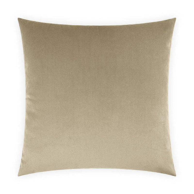 Belvedere Linen Brown Throw Pillow With Insert Throw Pillows LOOMLAN By D.V. Kap