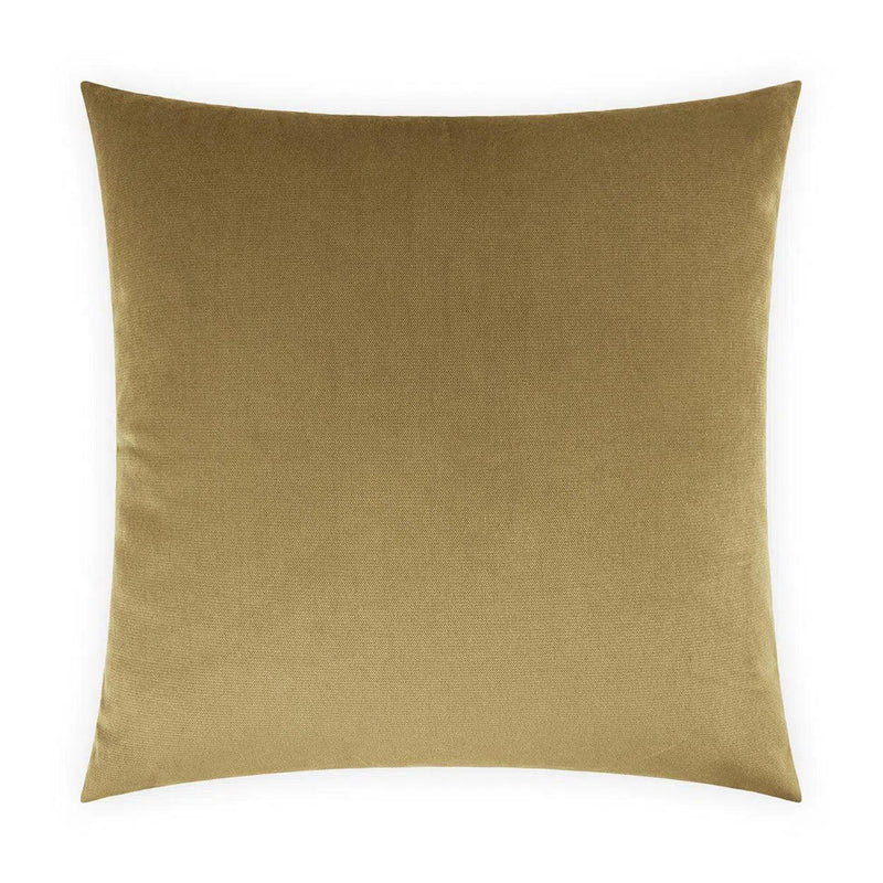 Belvedere Maize Brown Throw Pillow With Insert Throw Pillows LOOMLAN By D.V. Kap