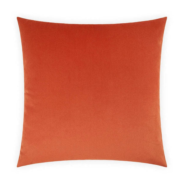 Belvedere Mango Red Throw Pillow With Insert Throw Pillows LOOMLAN By D.V. Kap