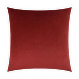 Belvedere Sangria Red Throw Pillow With Insert Throw Pillows LOOMLAN By D.V. Kap