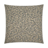 Bengal Flint Animal Abstract Slate Large Throw Pillow With Insert Throw Pillows LOOMLAN By D.V. Kap