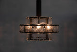 Bergdorf Pendant, Black Steel Pendants LOOMLAN By Noir