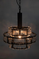 Bergdorf Pendant, Black Steel Pendants LOOMLAN By Noir