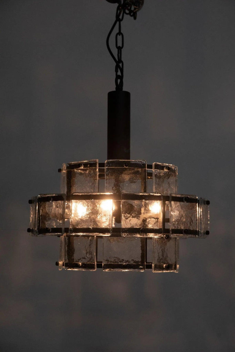 Bergdorf Pendant, Black Steel Pendants LOOMLAN By Noir