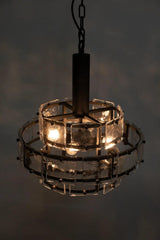 Bergdorf Pendant, Black Steel Pendants LOOMLAN By Noir