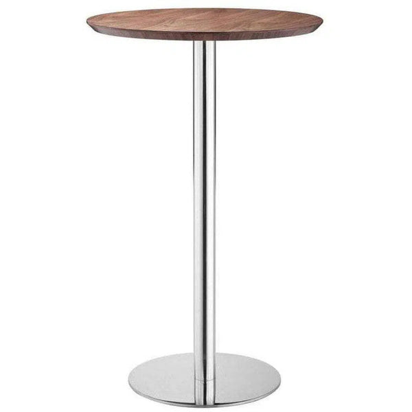 Bergen Bar Table Walnut Bar Tables LOOMLAN By Zuo Modern