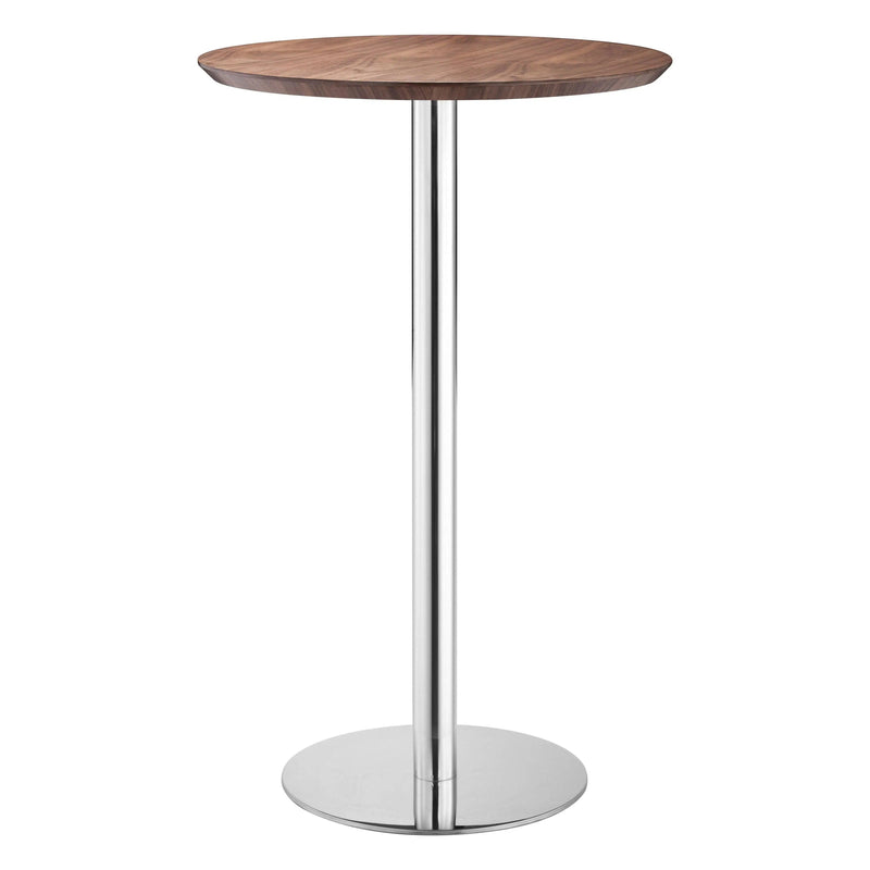 Bergen Bar Table Walnut Bar Tables LOOMLAN By Zuo Modern