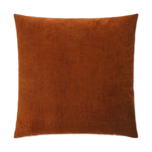 Berlin Terracotta Red Throw Pillow With Insert Throw Pillows LOOMLAN By D.V. Kap