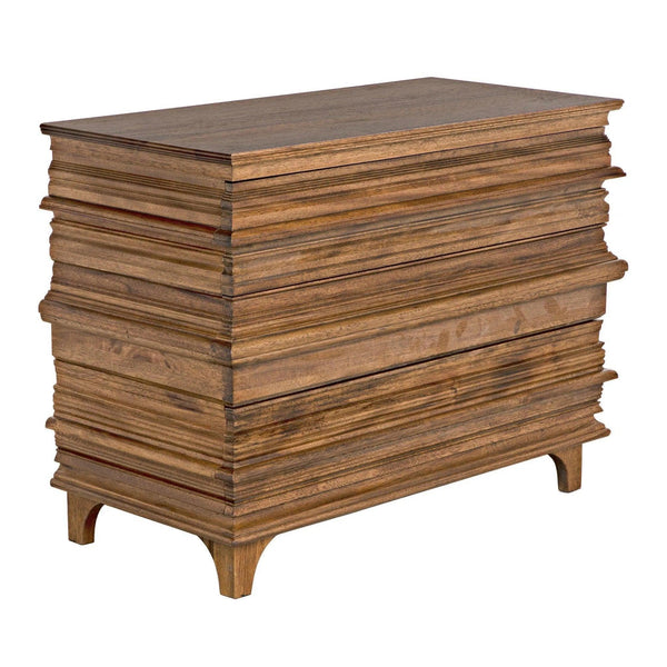 Bernard Wood Brown Chest Chests LOOMLAN By Noir