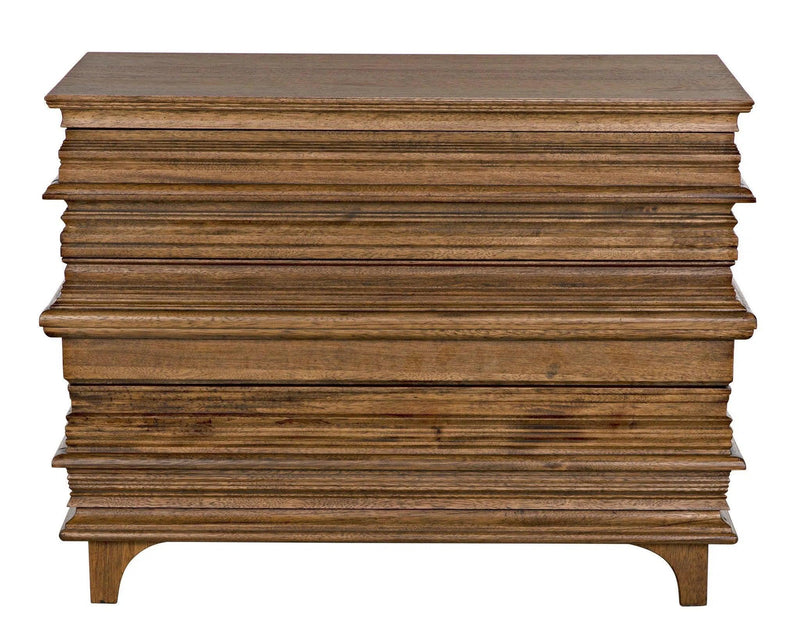 Bernard Wood Brown Chest Chests LOOMLAN By Noir