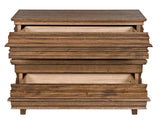 Bernard Wood Brown Chest Chests LOOMLAN By Noir