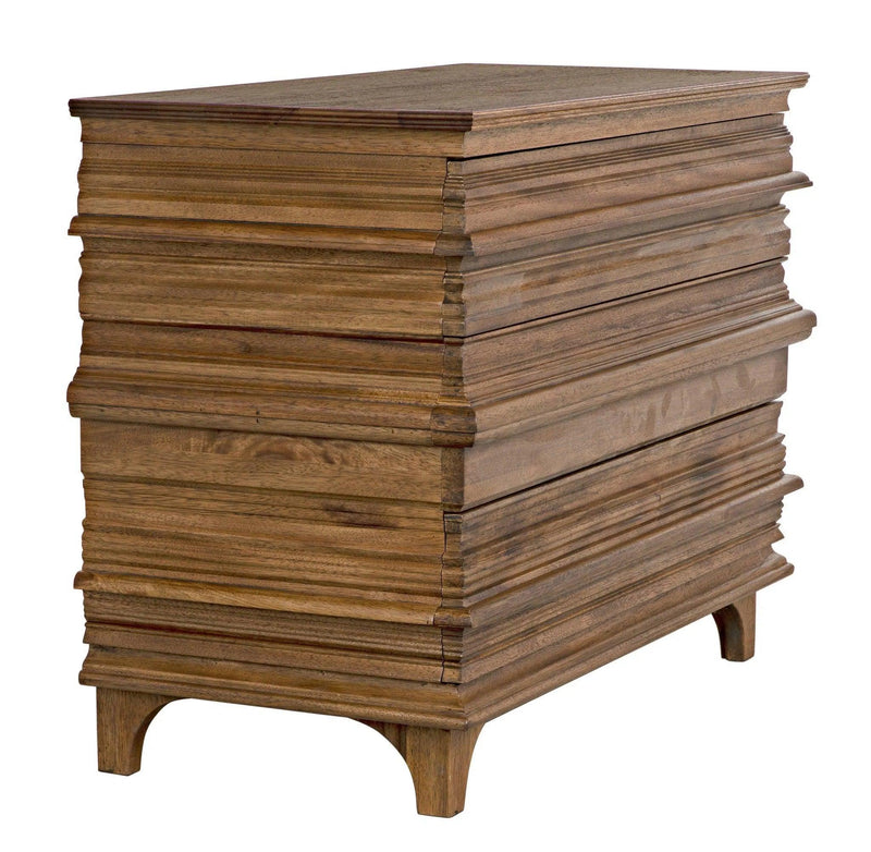 Bernard Wood Brown Chest Chests LOOMLAN By Noir