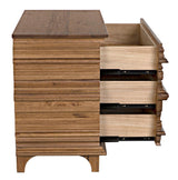 Bernard Wood Brown Chest Chests LOOMLAN By Noir