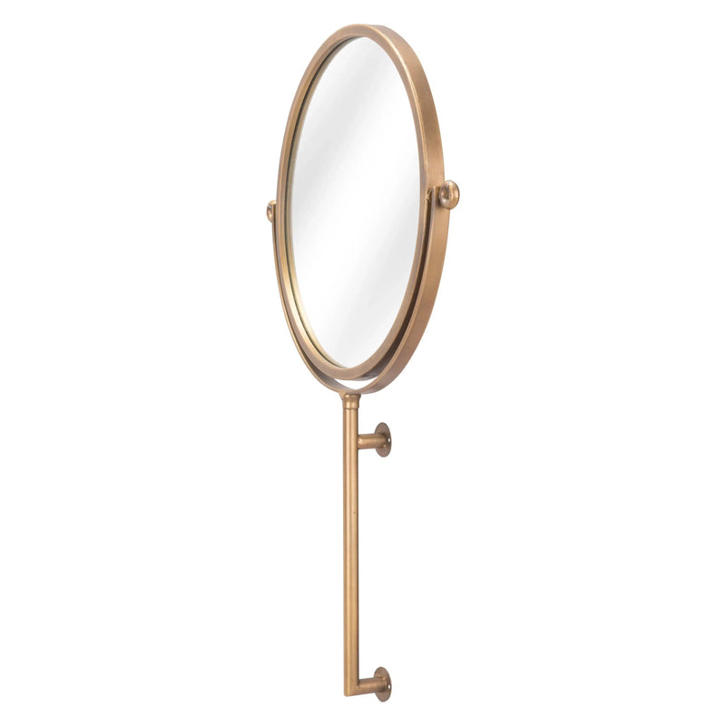 Bernis Mirror Gold Wall Mirrors LOOMLAN By Zuo Modern