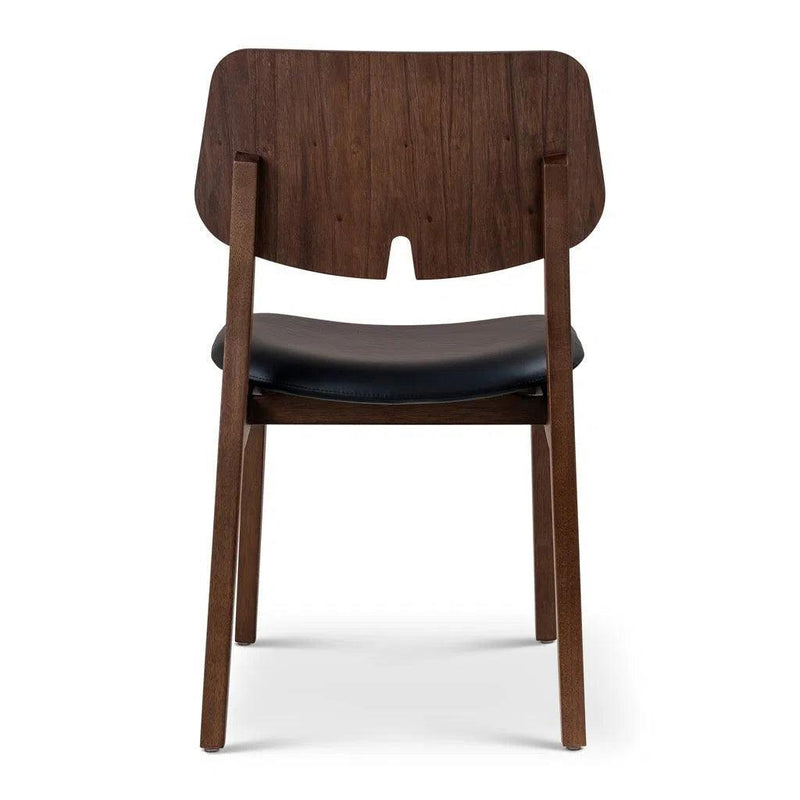 Beth Boucle Upholstered Wooden Armless Side Chair Dining Chairs LOOMLAN By Urbia