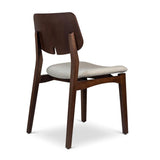 Beth Boucle Upholstered Wooden Armless Side Chair Dining Chairs LOOMLAN By Urbia
