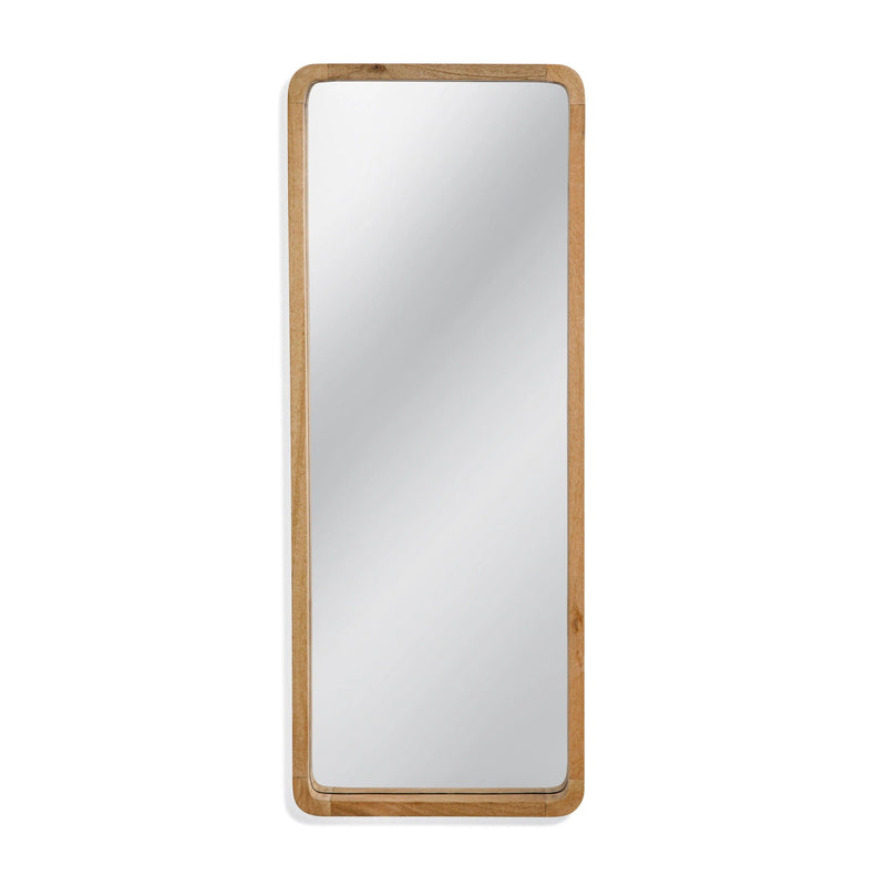 Bethanty Natural Wood Vertical Wall Mirror Wall Mirrors LOOMLAN By Bassett Mirror