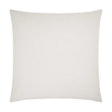 Beyond Ivory Solid Textured Large Throw Pillow With Insert Throw Pillows LOOMLAN By D.V. Kap