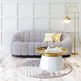 Bhutan Sofa Light Gray Sofas & Loveseats LOOMLAN By Zuo Modern