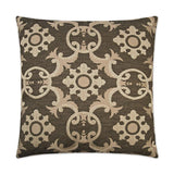 Biblos Black Throw Pillow With Insert Throw Pillows LOOMLAN By D.V. Kap