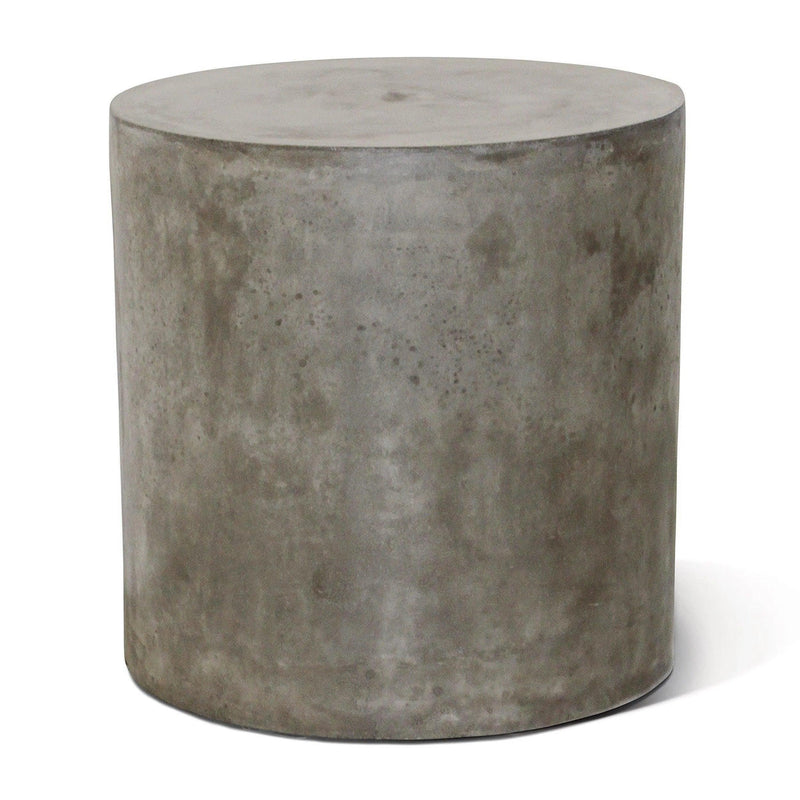 Bill Accent Table - Slate Grey Outdoor End Table Outdoor Side Tables LOOMLAN By Seasonal Living