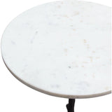 Birch Round Accent Table Side Tables LOOMLAN By Diamond Sofa