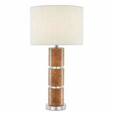 Birdseye Maple Veneer Birdseye Table Lamp Table Lamps LOOMLAN By Currey & Co