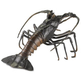 Black Bronze Edo Bronze Lobster Statues & Sculptures LOOMLAN By Currey & Co