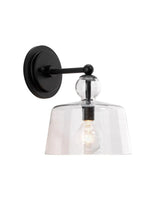 Black Hudson Wall Sconce Wall Sconces LOOMLAN By Jamie Young