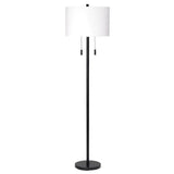 Black Iron Lincoln Floor Lamp Floor Lamps LOOMLAN By Jamie Young