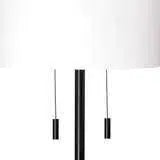 Black Iron Lincoln Floor Lamp Floor Lamps LOOMLAN By Jamie Young