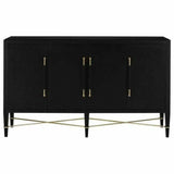 Black Lacquered Verona Sideboard For Dining Room Sideboards LOOMLAN By Currey & Co