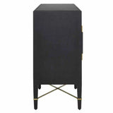 Black Lacquered Verona Sideboard For Dining Room Sideboards LOOMLAN By Currey & Co