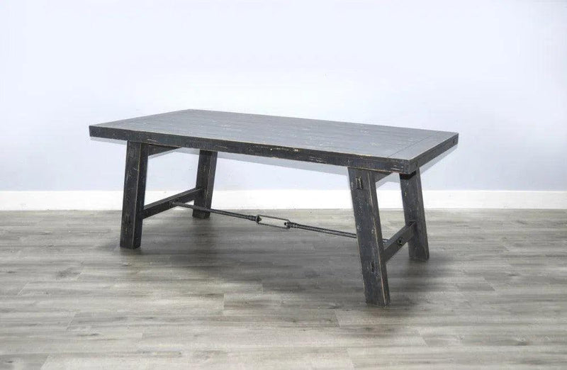 Black Sand Dining Table Black Dining Tables LOOMLAN By Sunny D