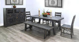 Black Sand Dining Table Black Dining Tables LOOMLAN By Sunny D