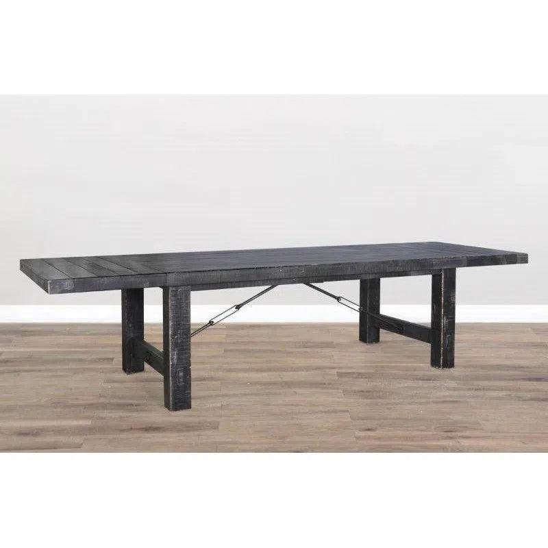 Black Sand Extension Table Black Dining Tables LOOMLAN By Sunny D