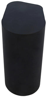 Blair Black Steel Geometric Side Table Side Tables LOOMLAN By Noir