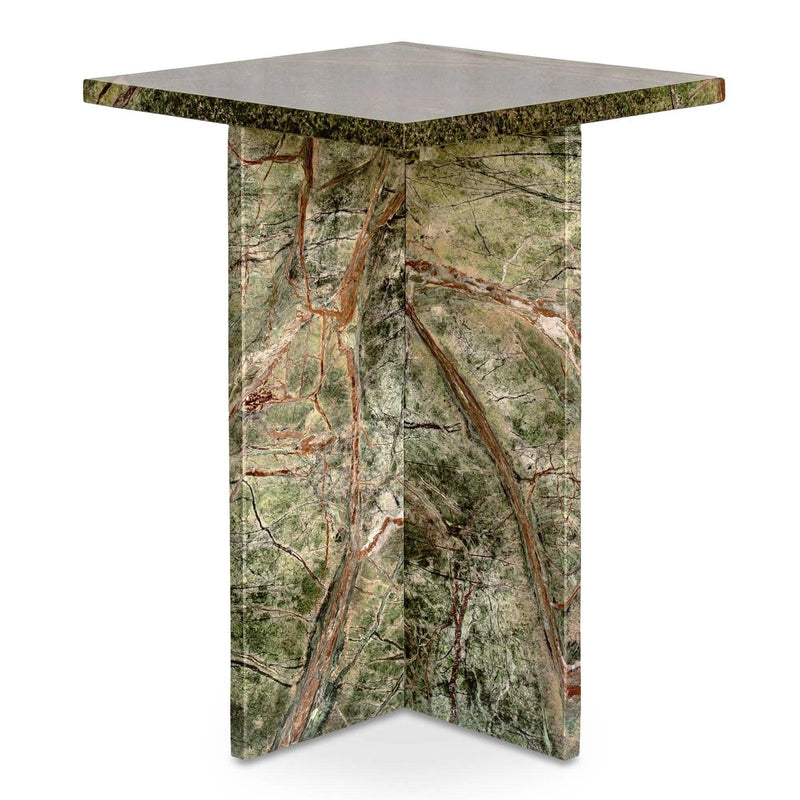 Blair Marble Square Accent Table Side Tables LOOMLAN By Moe's Home