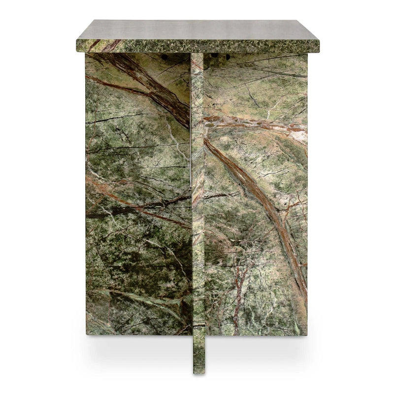 Blair Marble Square Accent Table Side Tables LOOMLAN By Moe's Home