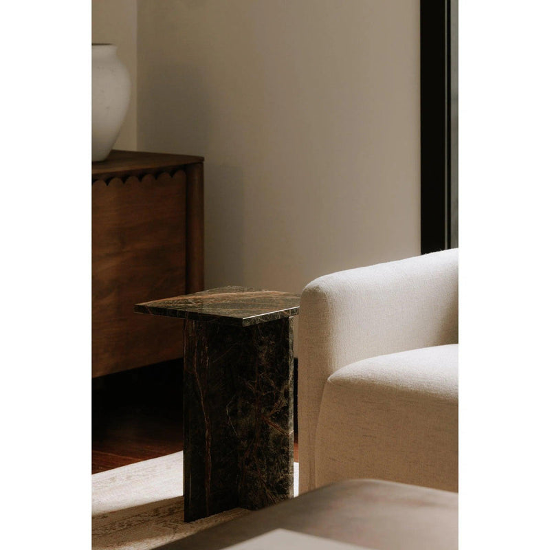 Blair Marble Square Accent Table Side Tables LOOMLAN By Moe's Home