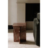 Blair Marble Square Accent Table Side Tables LOOMLAN By Moe's Home