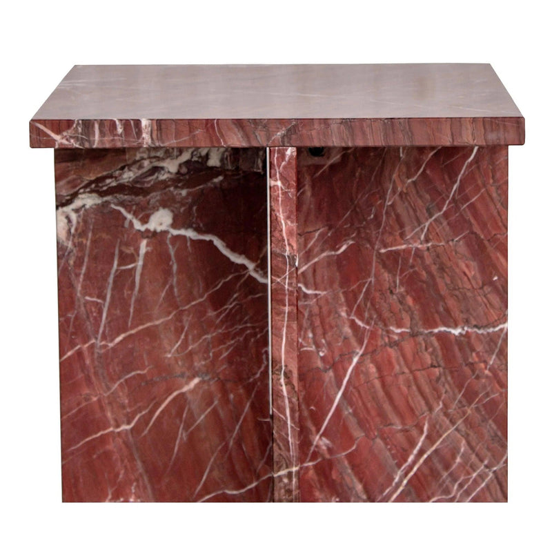 Blair Marble Square Accent Table Side Tables LOOMLAN By Moe's Home