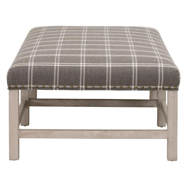 Blakely Upholstered Coffee Table Performance Fabric Linen Blend Coffee Tables LOOMLAN By Essentials For Living