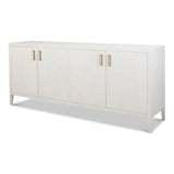 Blanco 4 Door Buffet Cortina White Sideboards LOOMLAN By Sarreid