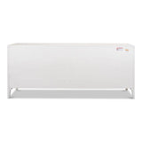 Blanco 4 Door Buffet Cortina White Sideboards LOOMLAN By Sarreid