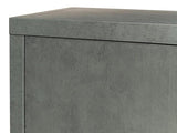 Blanco 4 Door Buffet Stone Grey Sideboards LOOMLAN By Sarreid