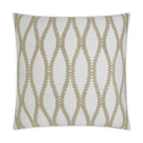 Blossom Off-White Throw Pillow With Insert Throw Pillows LOOMLAN By D.V. Kap