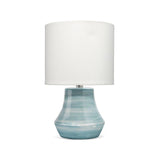 Blue Ceramic Cottage Table Lamp Table Lamps LOOMLAN By Jamie Young